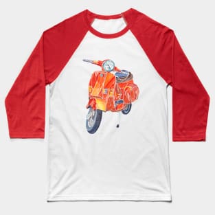 Red scooter Baseball T-Shirt
